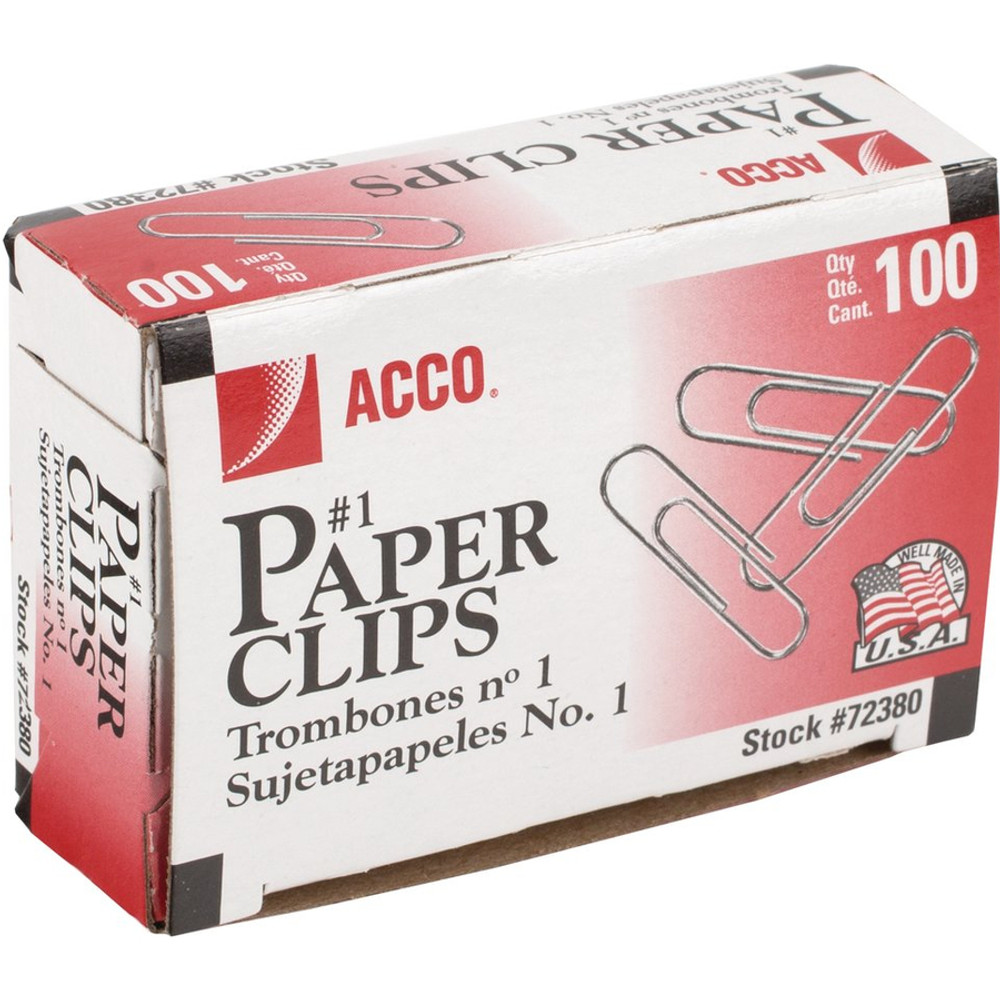 ACCO Brands Corporation ACCO A7072380 ACCO Premium Paper Clips