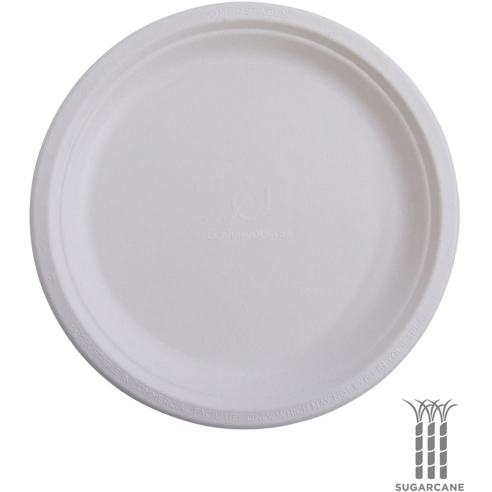 Eco-Products, Inc Eco-Products EP-P016NFA Eco-Products Vanguard 6" Sugarcane Plates