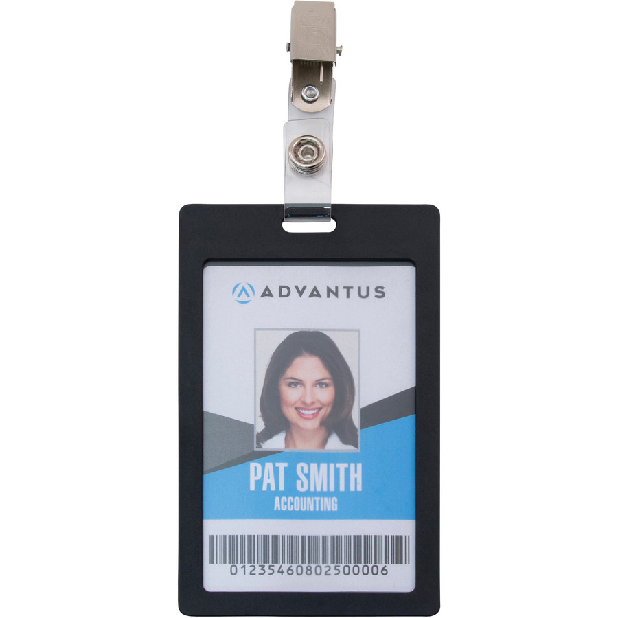 Advantus Corp Advantus 75410 Advantus Badge Strap with Clip