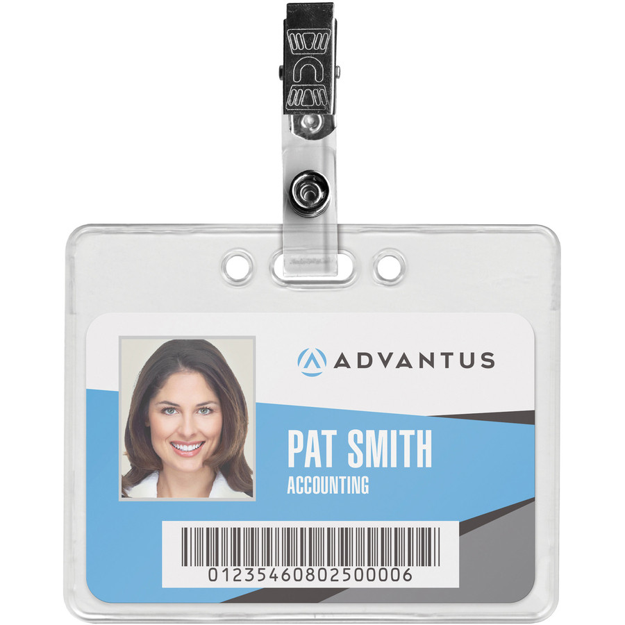 Advantus Corp Advantus 75410 Advantus Badge Strap with Clip