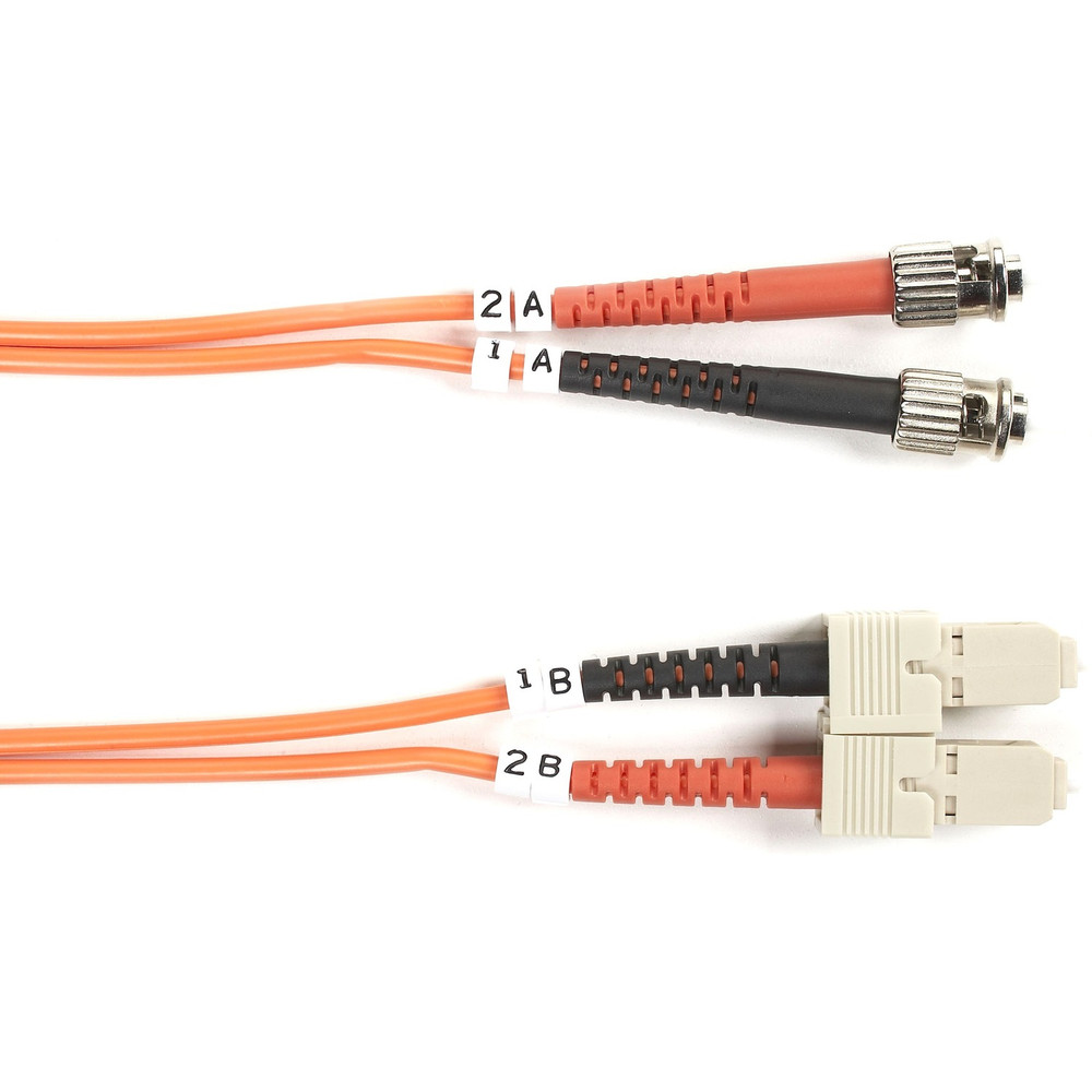 Black Box Corporation Black Box FO50-003M-STSC Black Box Fiber Optic Duplex Patch Network Cable