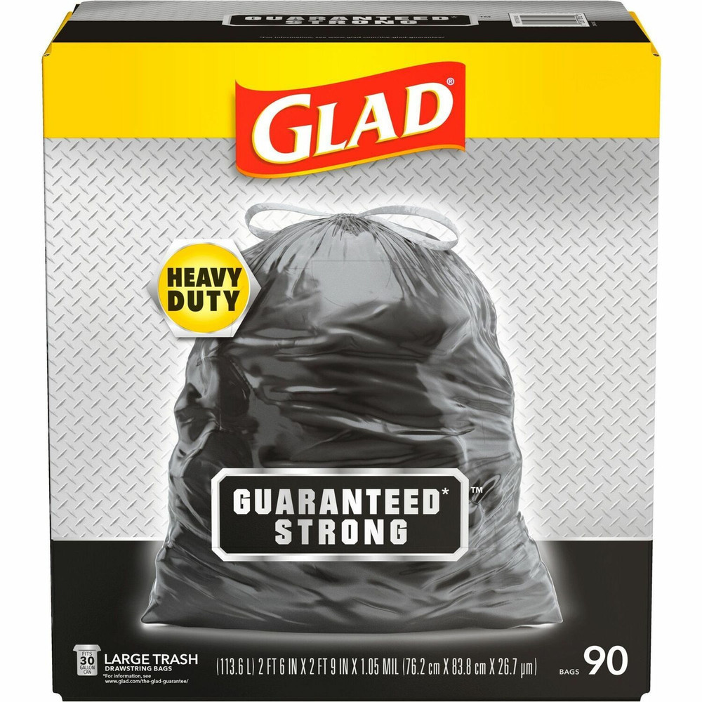 The Clorox Company Glad 78952BD Glad Large Drawstring Trash Bags