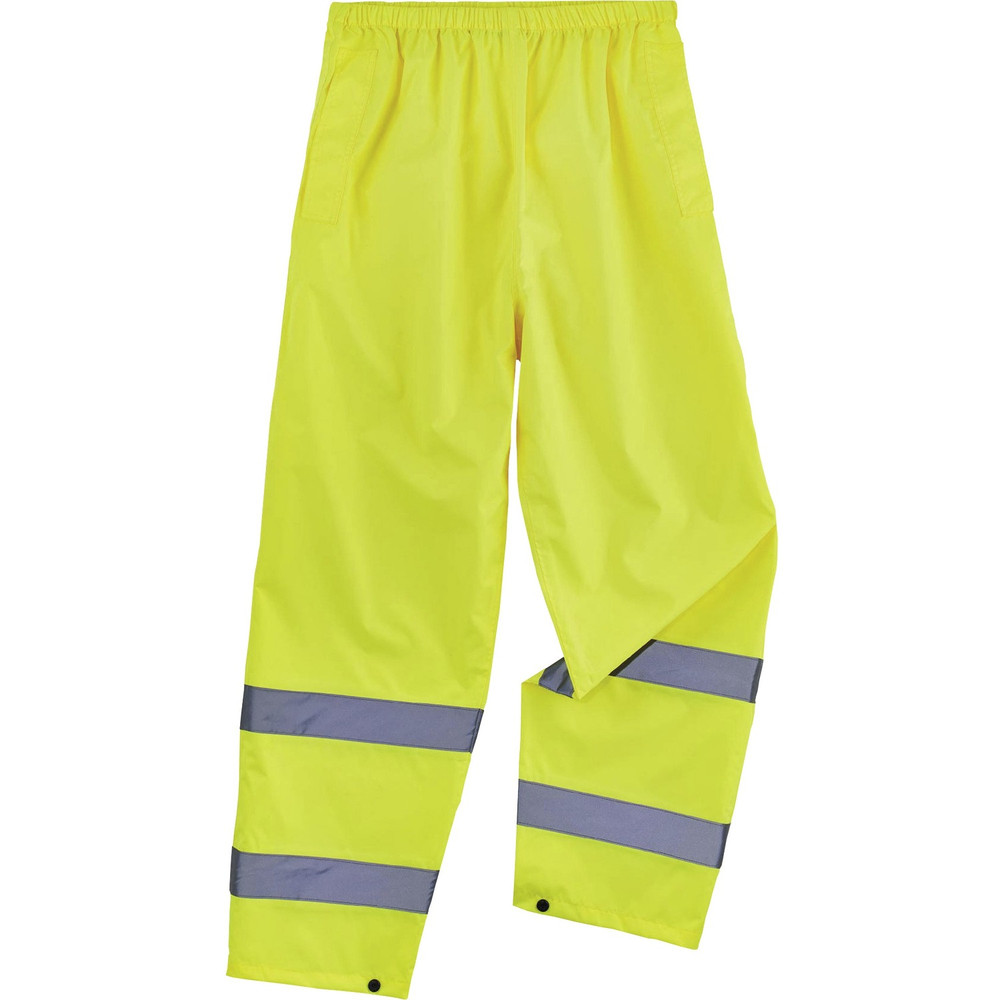 Tenacious Holdings, Inc GloWear 25346 GloWear 8916 Lightweight Hi-Vis Rain Pants - Class E