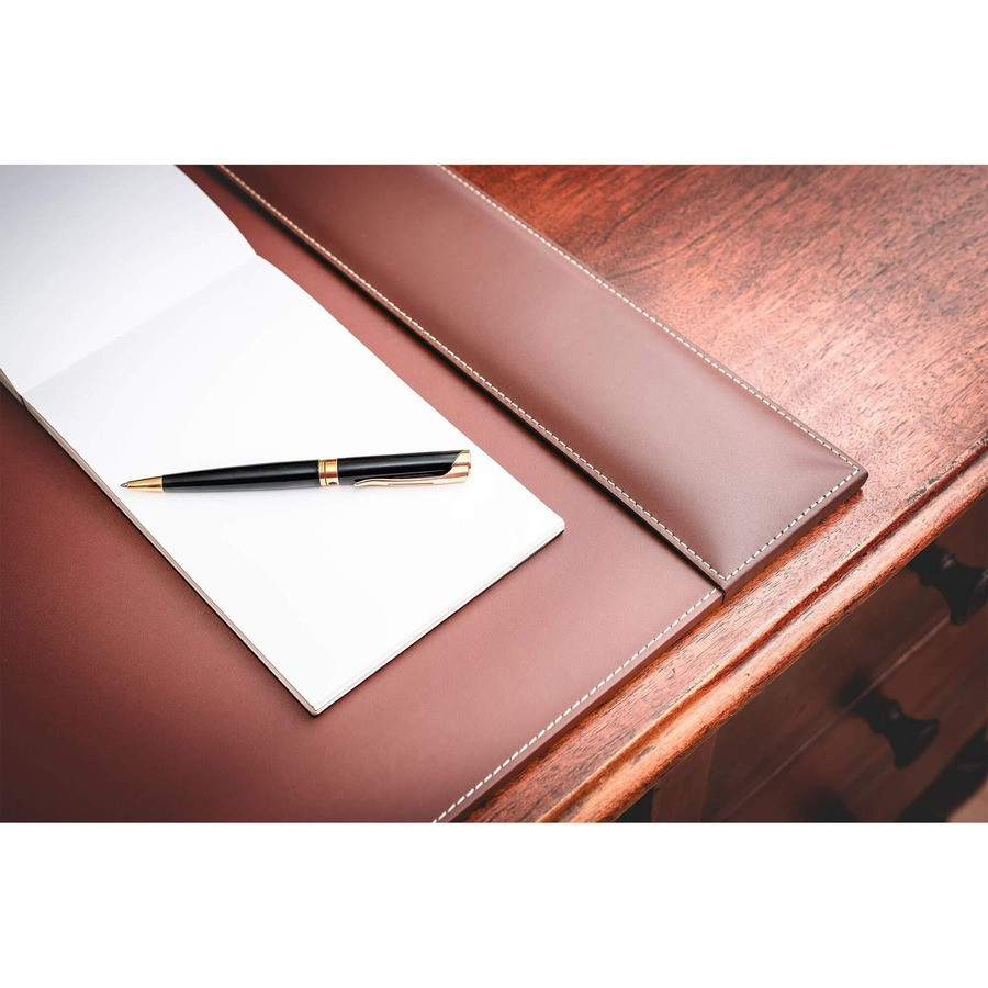 Dacasso Limited, Inc Dacasso P3202 Dacasso Rustic Leather Side-Rail Desk Pad