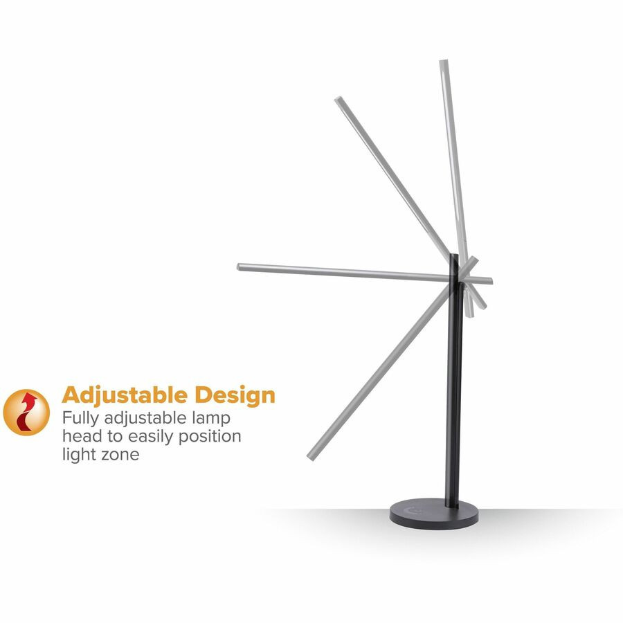 Amax Inc Bostitch VLED1826BBOS Bostitch Folding LED Desk Lamp