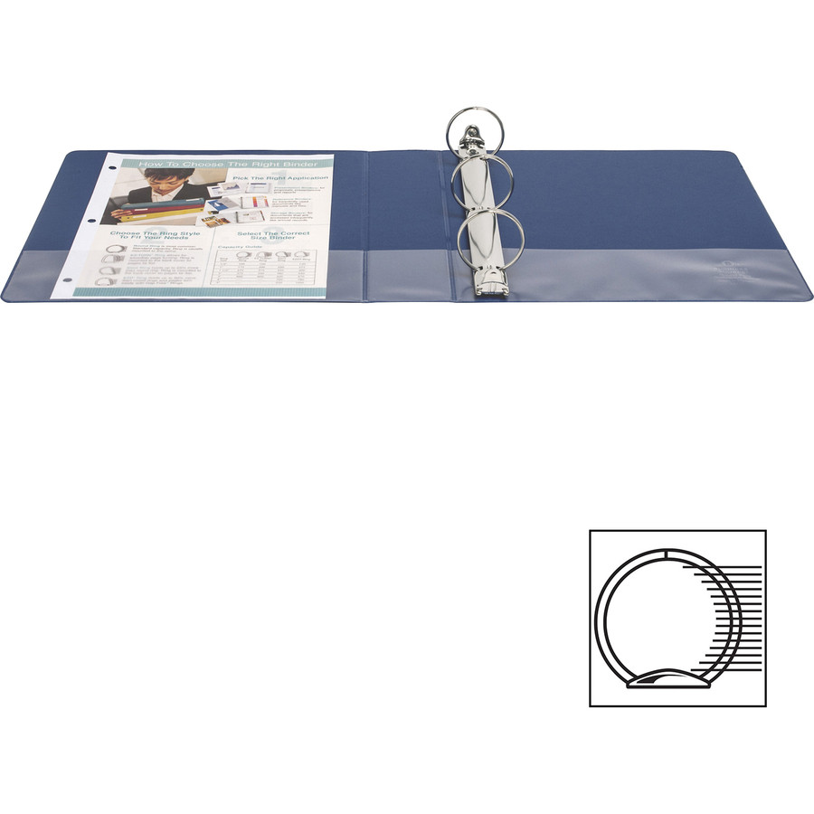 Business Source 16464 Business Source Basic Round Ring Binders