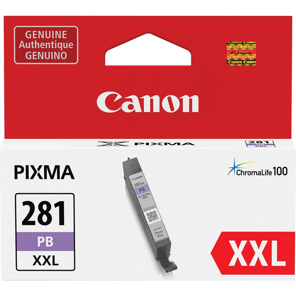 Canon, Inc Canon CLI281XXLPBL Canon CLI-281 XXL Original Inkjet Ink Cartridge - Blue - 1 Each