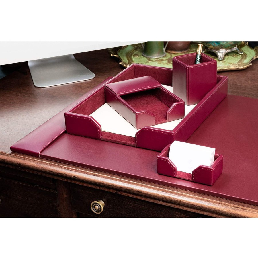 Dacasso Limited, Inc Dacasso D5202 Dacasso Bonded Leather Desk Set