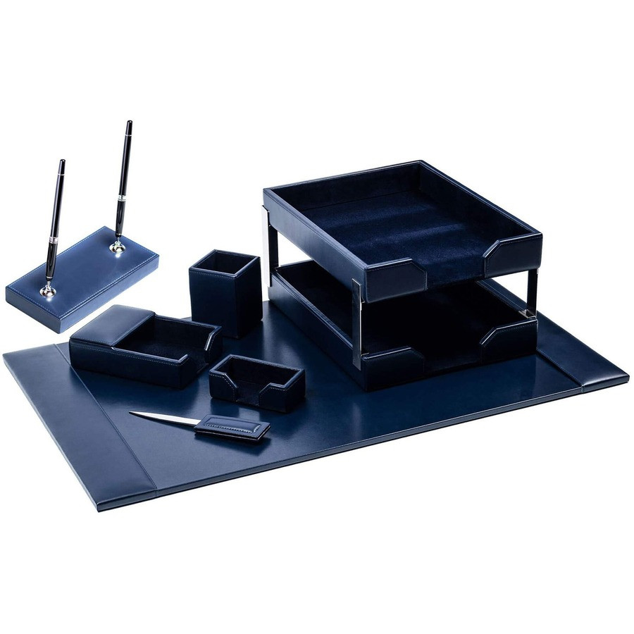 Dacasso Limited, Inc Dacasso D5009 Dacasso Bonded Leather Desk Set