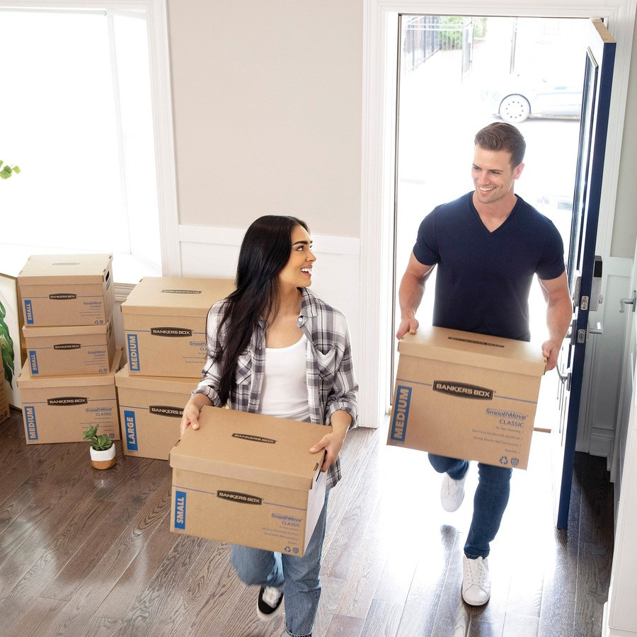 Fellowes, Inc. Fellowes 7714203 SmoothMove&trade; Classic Moving Boxes, Small