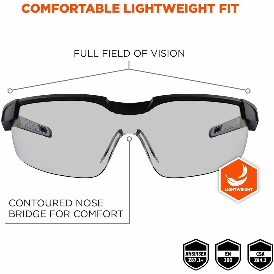 Tenacious Holdings, Inc Ergodyne 50064 Ergodyne Skullerz Dellenger Safety Glasses