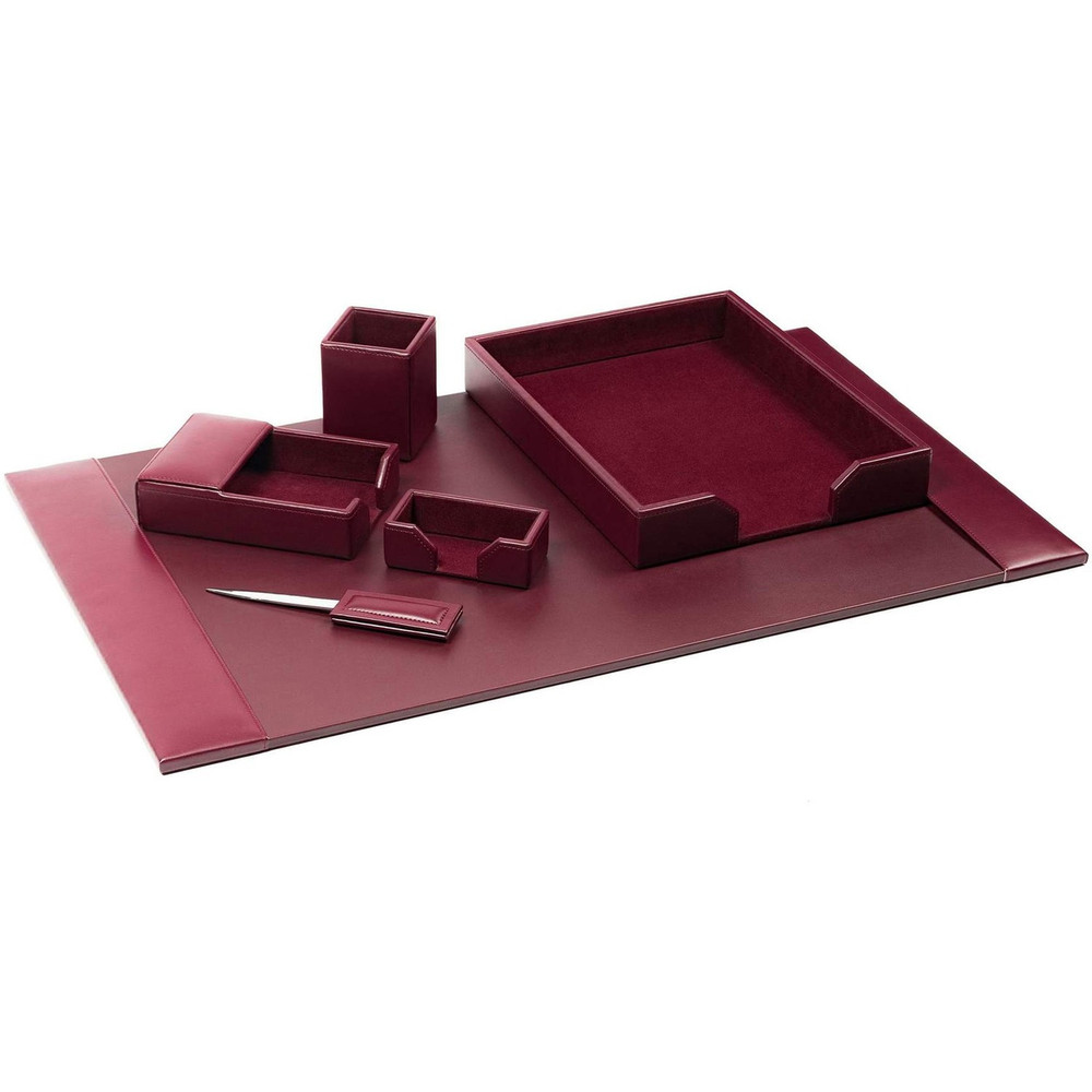 Dacasso Limited, Inc Dacasso D5201 Dacasso Bonded Leather Desk Set