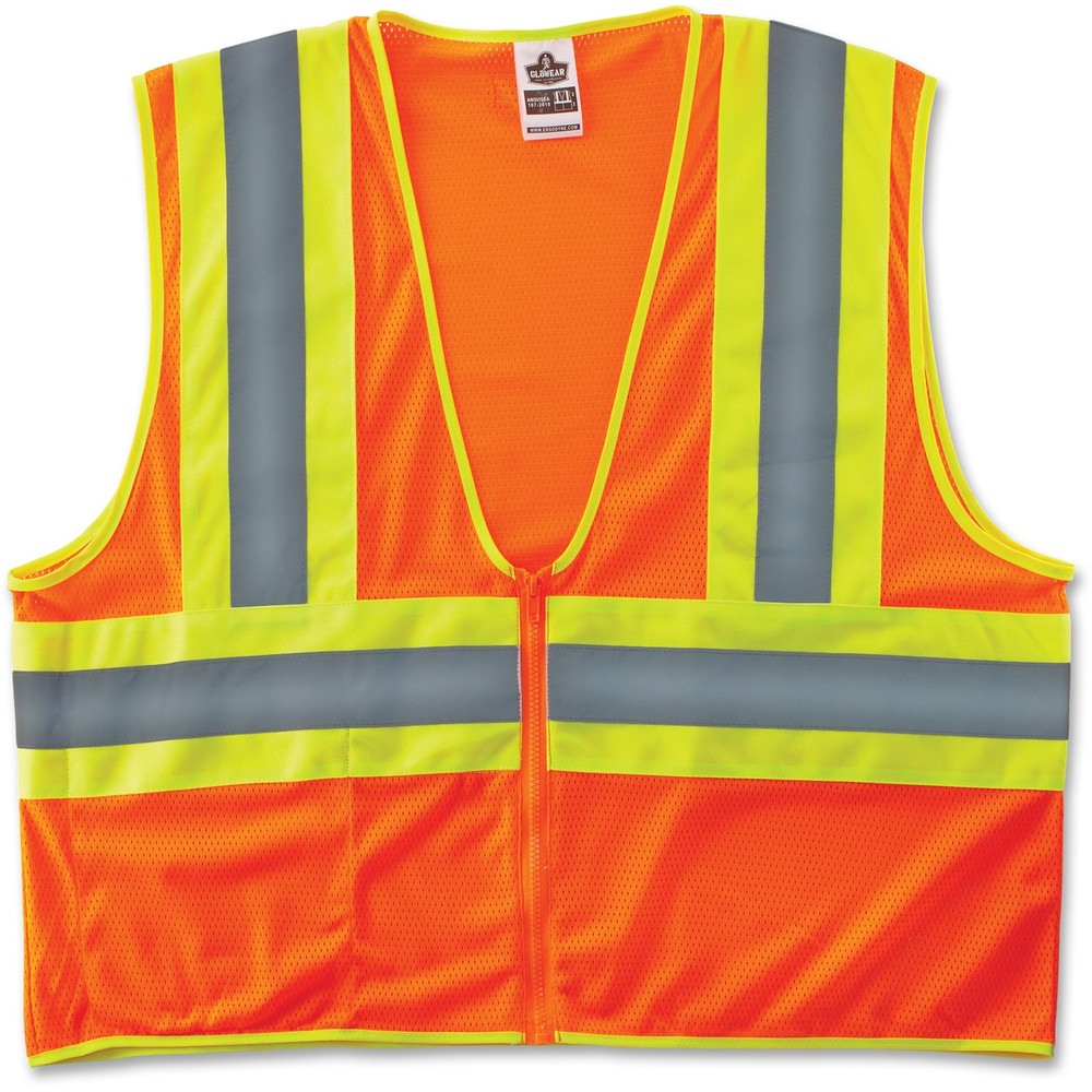 Tenacious Holdings, Inc GloWear 21303 GloWear Class 2 Two-tone Orange Vest