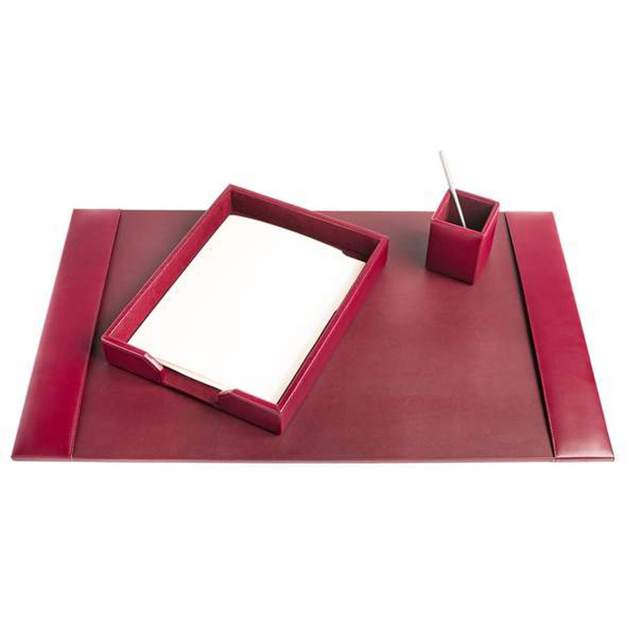 Dacasso Limited, Inc Dacasso D5237 Dacasso Bonded Leather Desk Set
