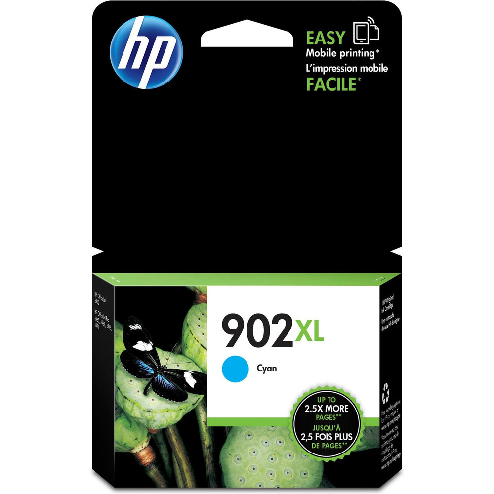 HP Inc. HP T6M02AN HP 902XL Original High Yield Inkjet Ink Cartridge - Cyan - 1 Each