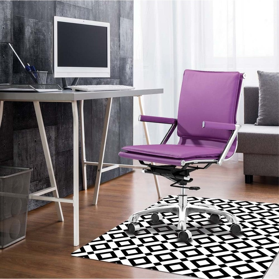 Deflecto, LLC Deflecto CM3540BD Deflecto FashionMat Black Diamond Chair Mat