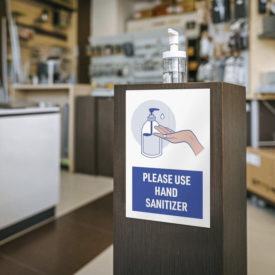 Avery Avery&reg; 83179 Avery&reg; Surface Safe USE HAND SANITIZER Wall Decals