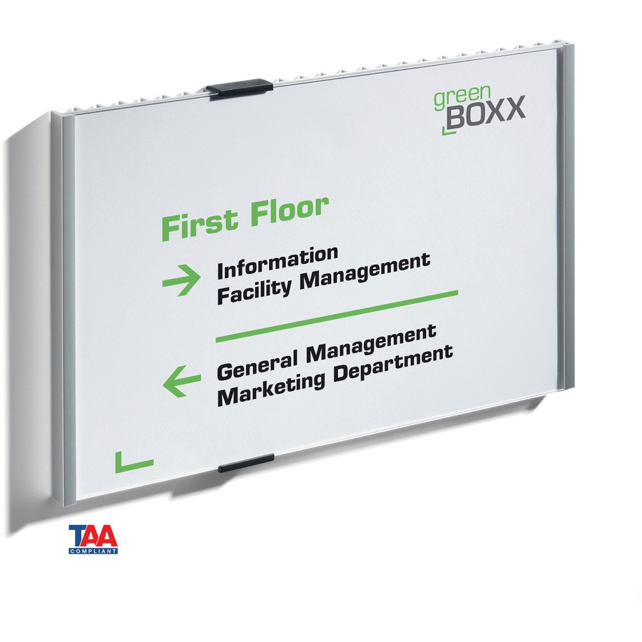 Durable Office Products Corp. DURABLE 480723 DURABLE&reg; Wall Mounted INFO SIGN