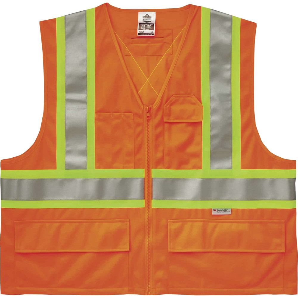 Tenacious Holdings, Inc GloWear 26183 GloWear 8235ZX Type R Class 2 Two-Tone X-Back Vest