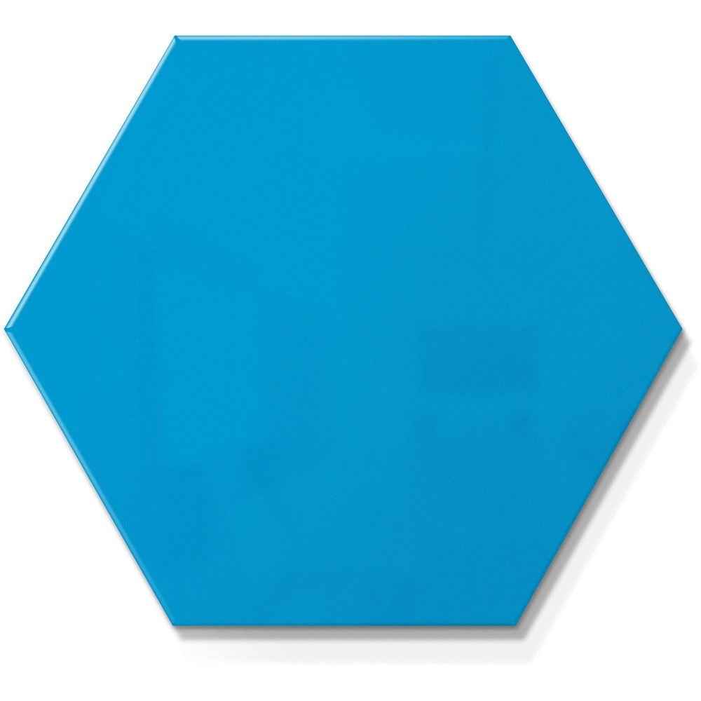 Ghent Manufacturing, Inc Ghent HEXS1821BB Ghent Powder-Coated Hex Steel Whiteboards