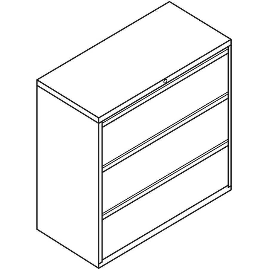 The HON Company HON HON893LL HON Brigade 800 H893 Lateral File
