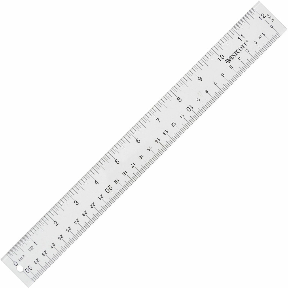 Acme United Corporation Westcott 10562 Westcott 12" Transparent Ruler