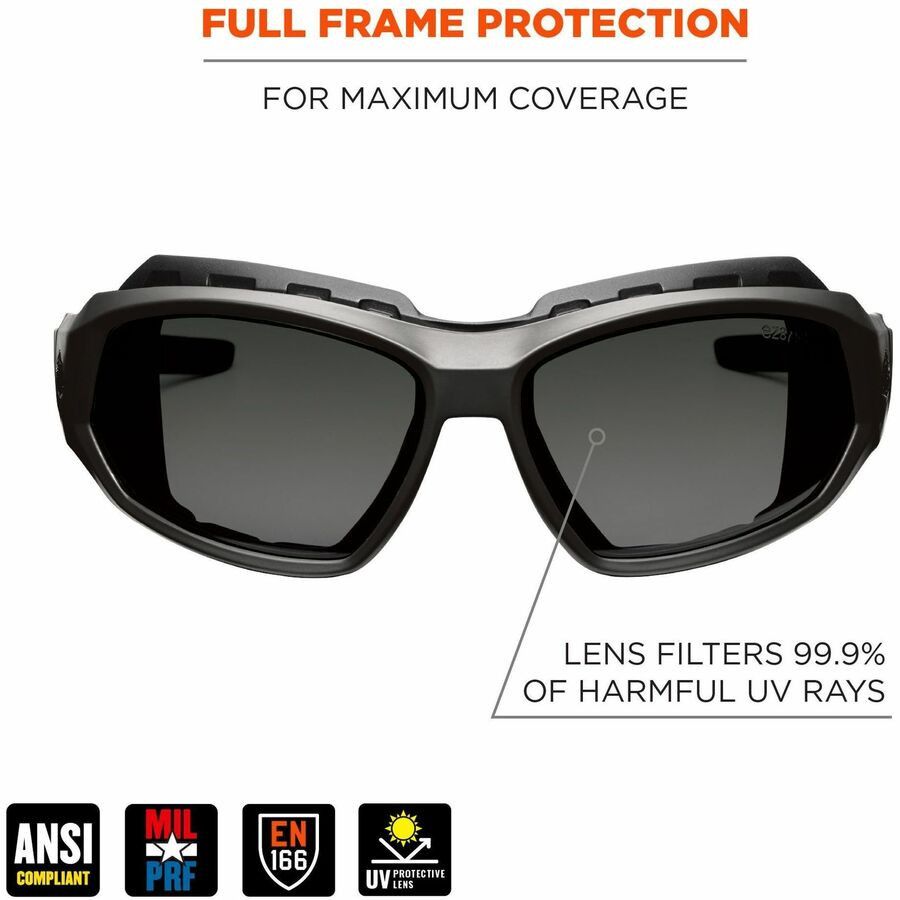 Tenacious Holdings, Inc Ergodyne 56035 Ergodyne Skullerz LOKI Anti-Fog Safety Spoggles