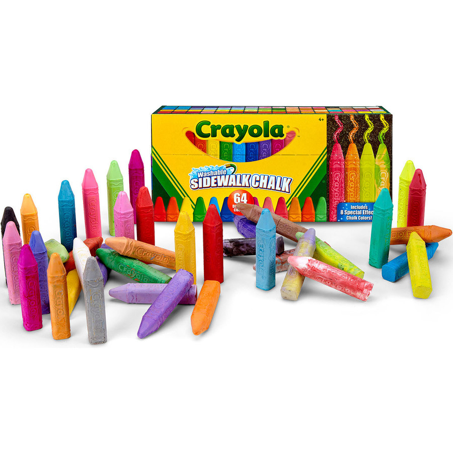 Crayola, LLC Crayola 512064 Crayola Washable Sidewalk Chalk