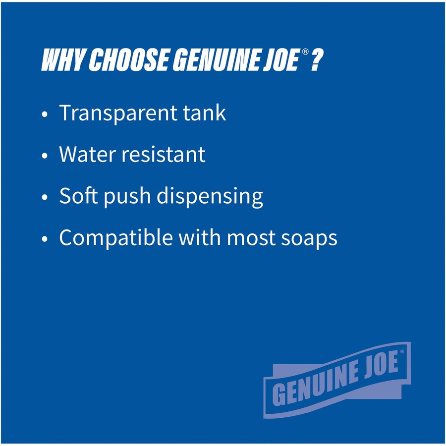 Genuine Joe 29425 Genuine Joe 30 oz Soap Dispenser
