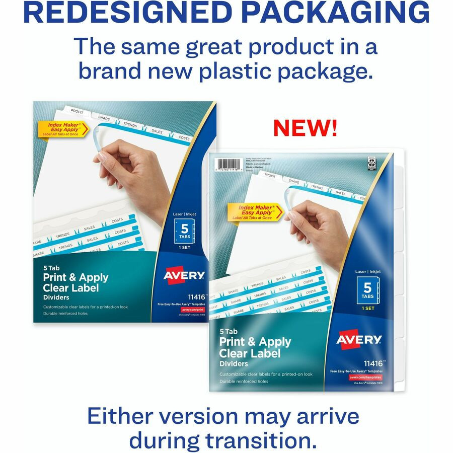Avery Avery&reg; 11416 Avery&reg; Index Maker Index Divider