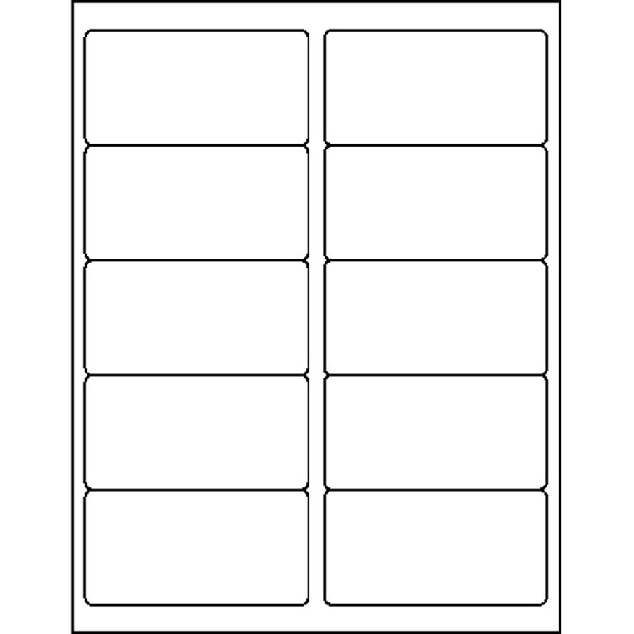 Business Source 26142 Business Source Neon Labels