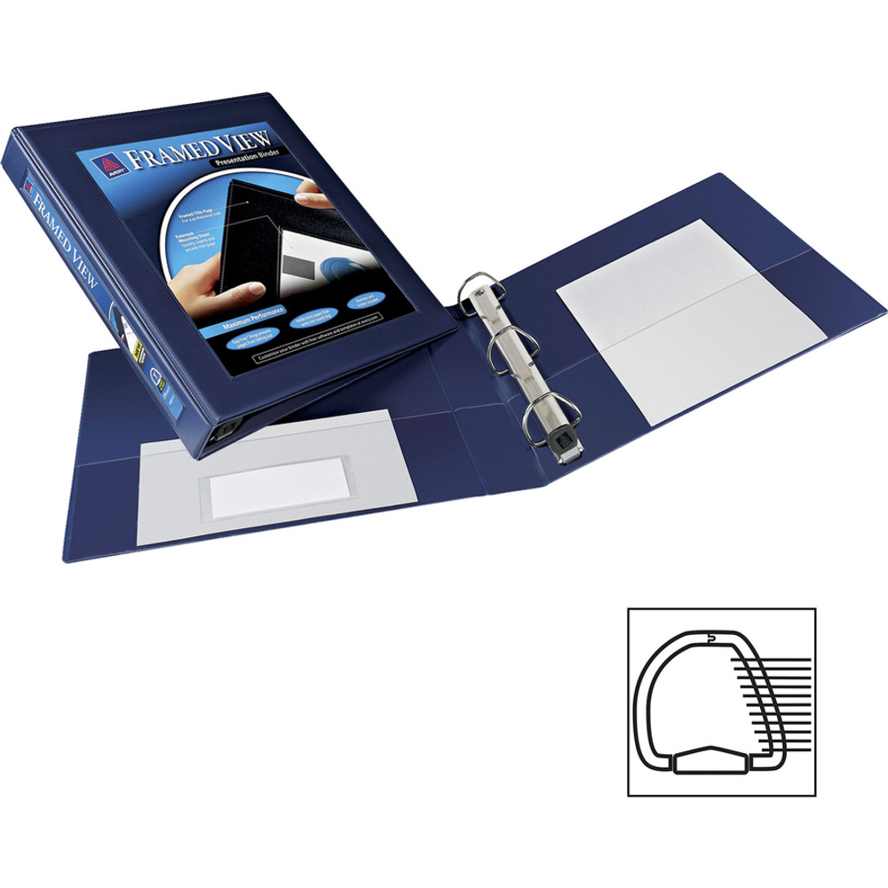 Avery Avery&reg; 68055 Avery&reg; Heavy-Duty Framed View 3-Ring Binder