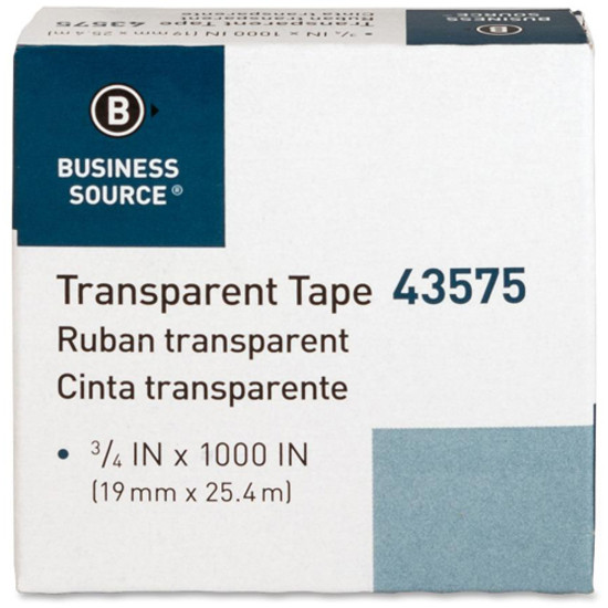 Business Source 43575 Business Source All-purpose Transparent Glossy Tape