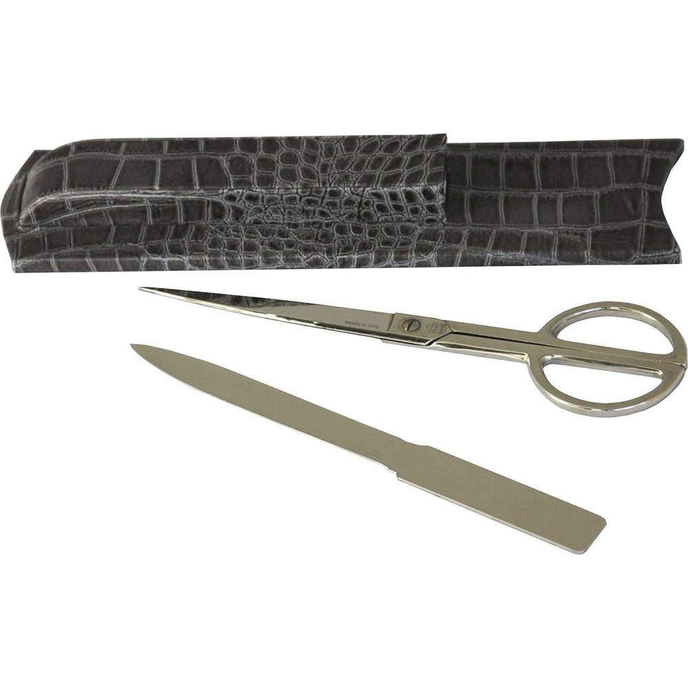 Dacasso Limited, Inc Protacini A6219 Protacini Castlerock Gray Italian Patent Leather Library Set