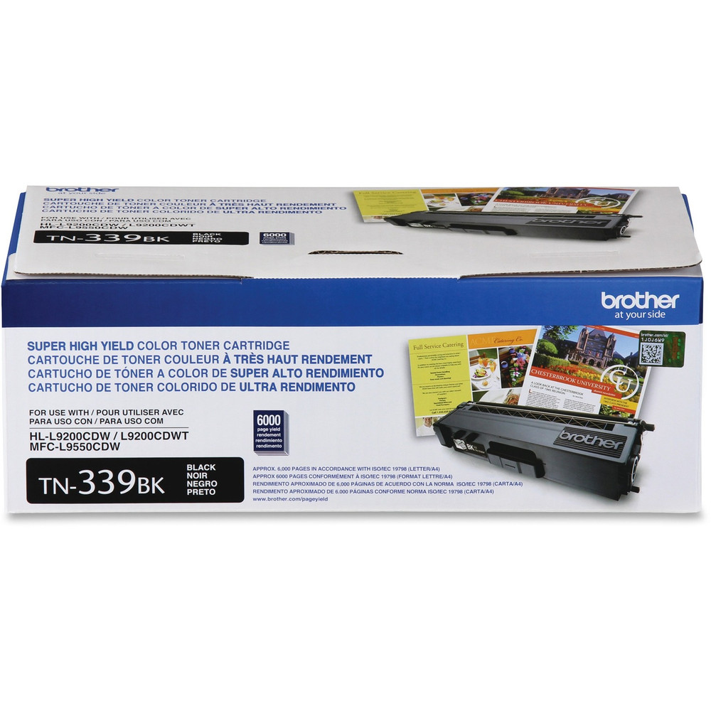 Brother Industries, Ltd Brother TN339BK Brother TN339BK Original Laser Toner Cartridge - Black - 1 Each