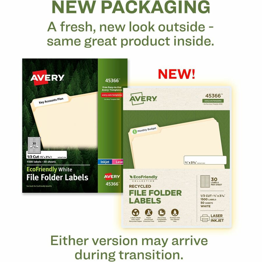 Avery Avery&reg; 45366 Avery&reg; File Folder Label