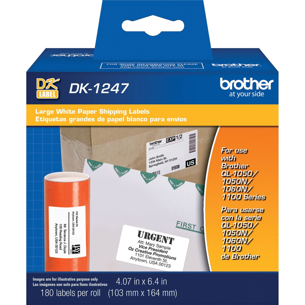 Brother Industries, Ltd Brother DK1247 Brother Shipping Label