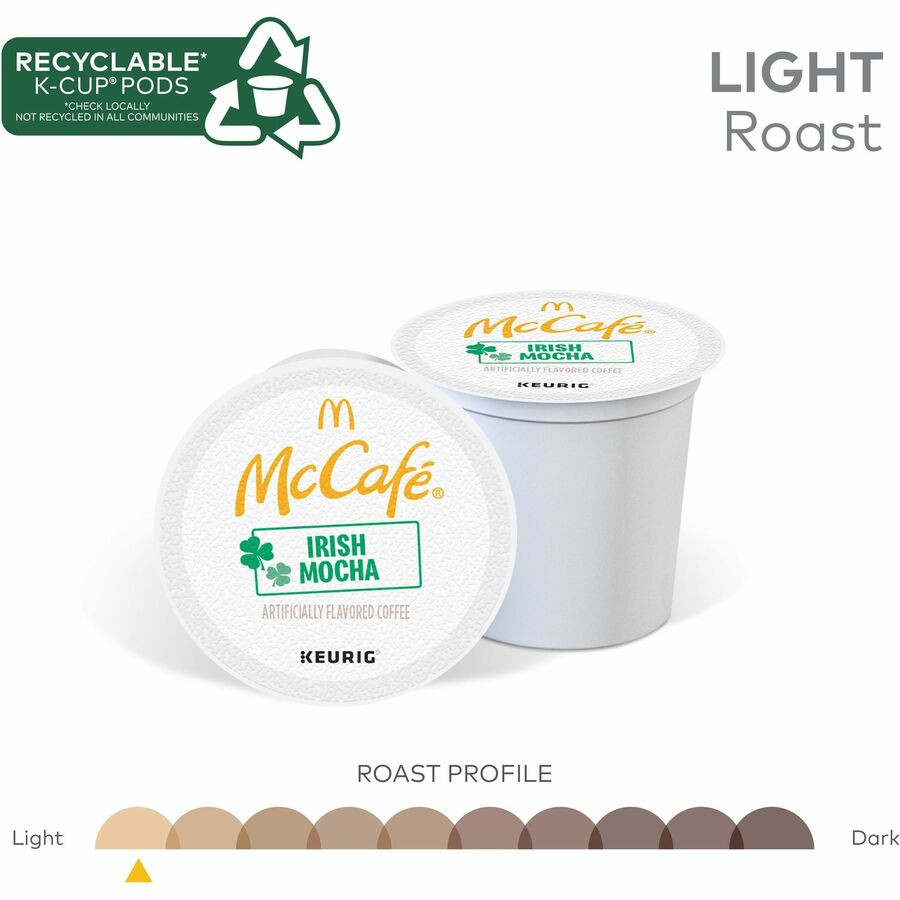 Keurig Dr Pepper Inc. Dr Pepper Snapple 9459 McCaf&eacute;&reg; K-Cup Irish Mocha