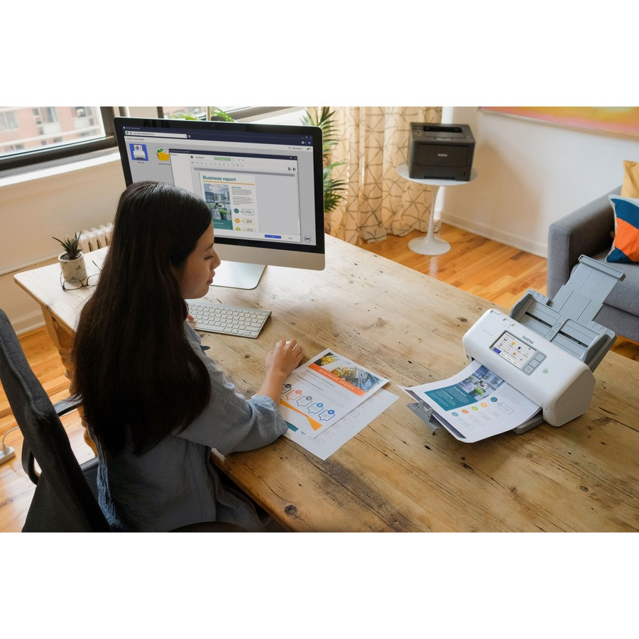 Brother Industries, Ltd Brother ADS4700W Brother Professional Desktop Scanner ADS-4700W