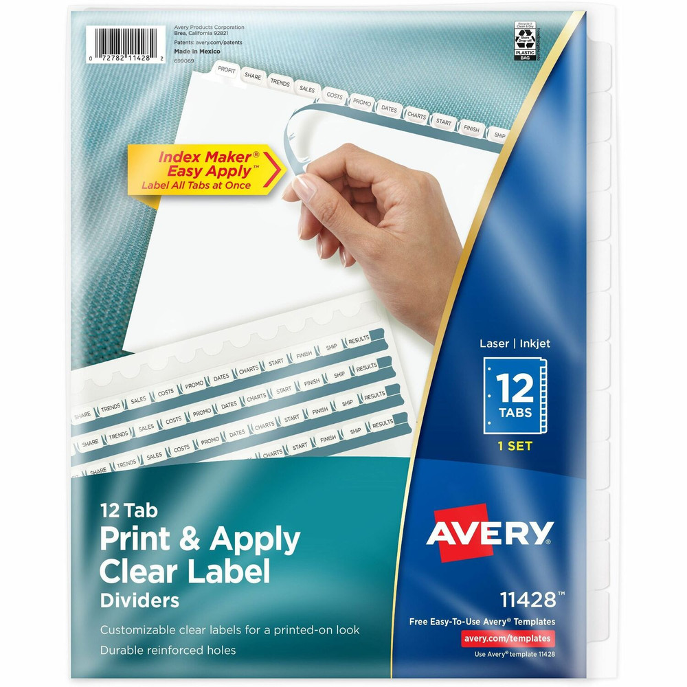 Avery Avery&reg; 11428 Avery&reg; Index Maker Index Divider