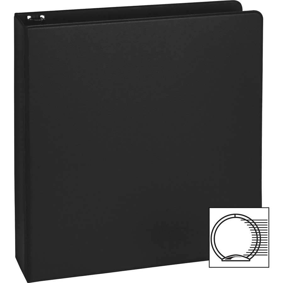 Business Source 28552 Business Source Basic Round Ring Binders