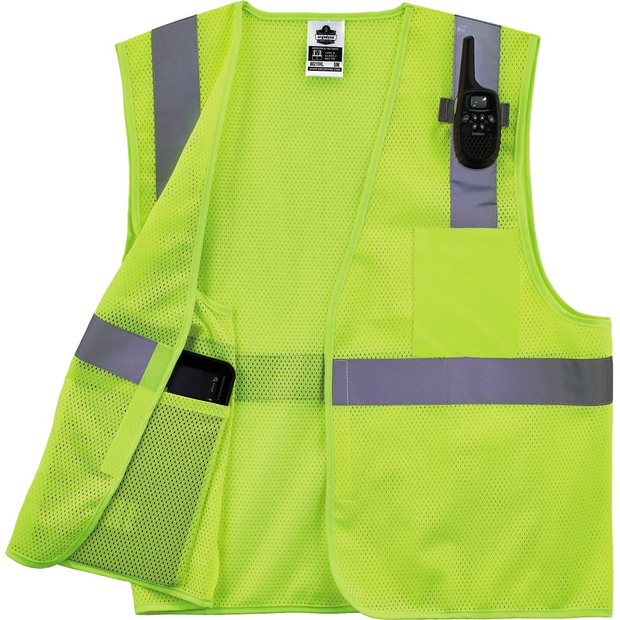 Tenacious Holdings, Inc GloWear 21029 GloWear 8210HL Mesh Hi-Vis Safety Vest