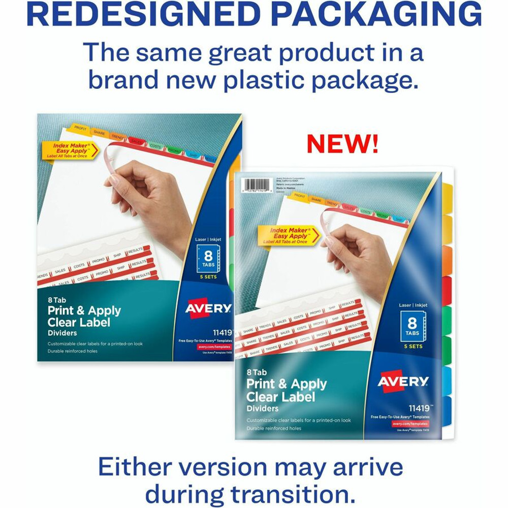 Avery Avery&reg; 11419 Avery&reg; Index Maker Index Divider