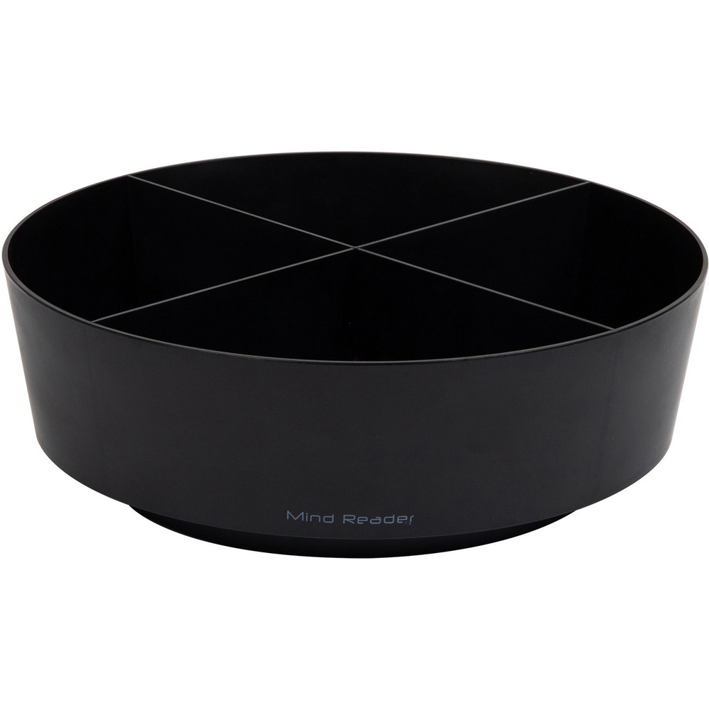 Mind Reader Products Mind Reader LAZSNACK Mind Reader 4-Compartment Snack Carousel Organizer