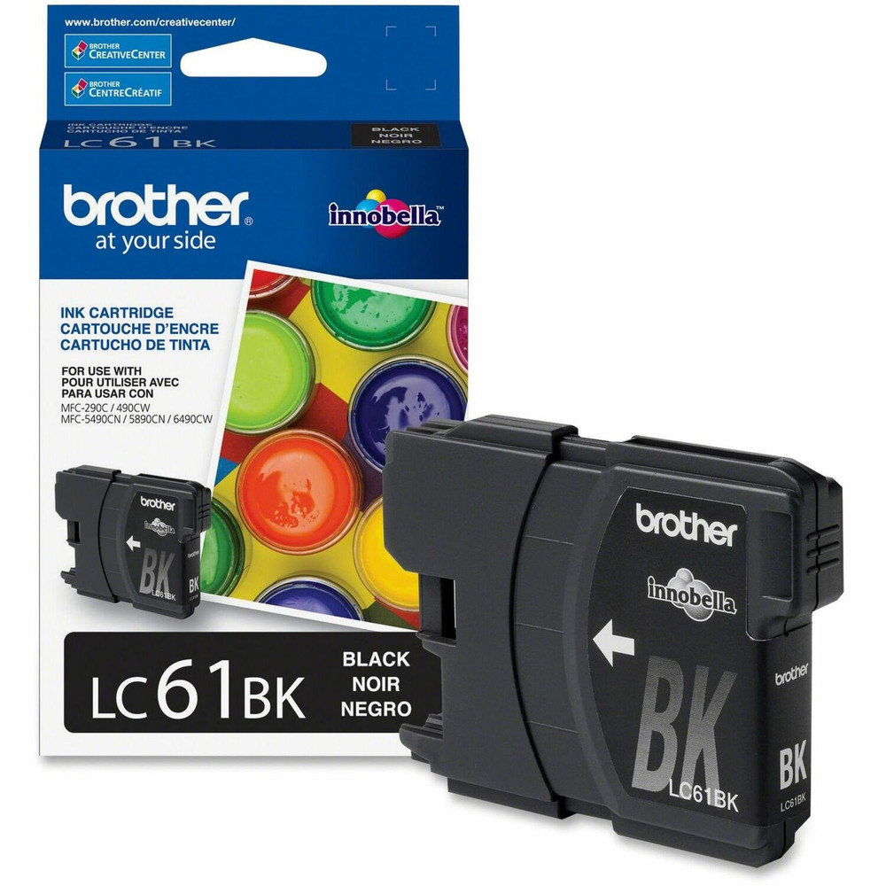Brother Industries, Ltd Brother LC61BK Brother Innobella LC61BK Ink Cartridge