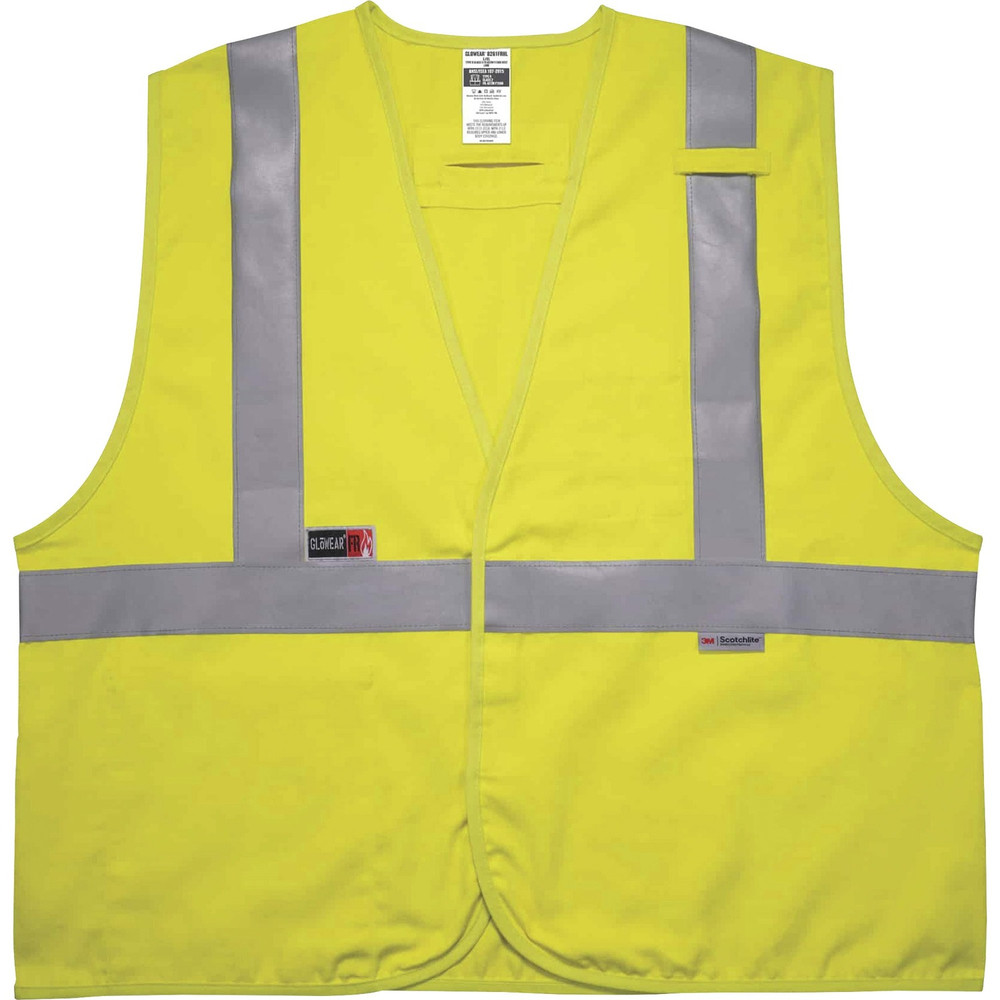 Tenacious Holdings, Inc GloWear 21467 GloWear 8261FRHL Hi-Vis FR Safety Vest - Class 2, Dual Compliant