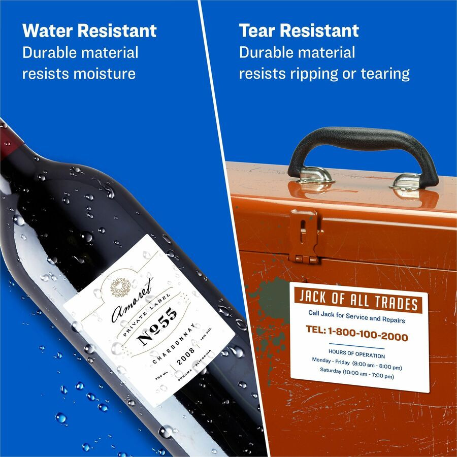 Avery Avery&reg; 06793 Avery&reg; Permanent Durable ID Labels with Sure Feed(R) Technology