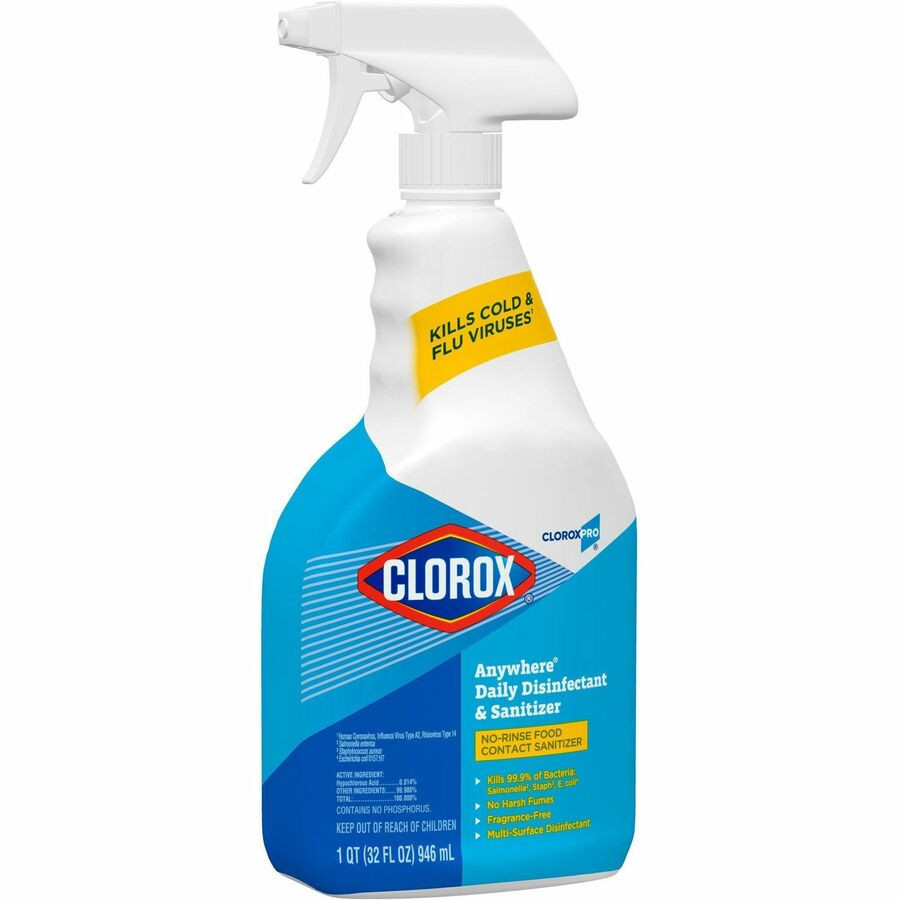 The Clorox Company Clorox 01698BD CloroxPro&trade; Anywhere Daily Disinfectant and Sanitizer