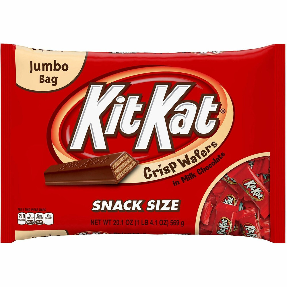 Green Rabbit 24600011 Green Rabbit Kit Kats Snack-Size Milk Choc. Wafers