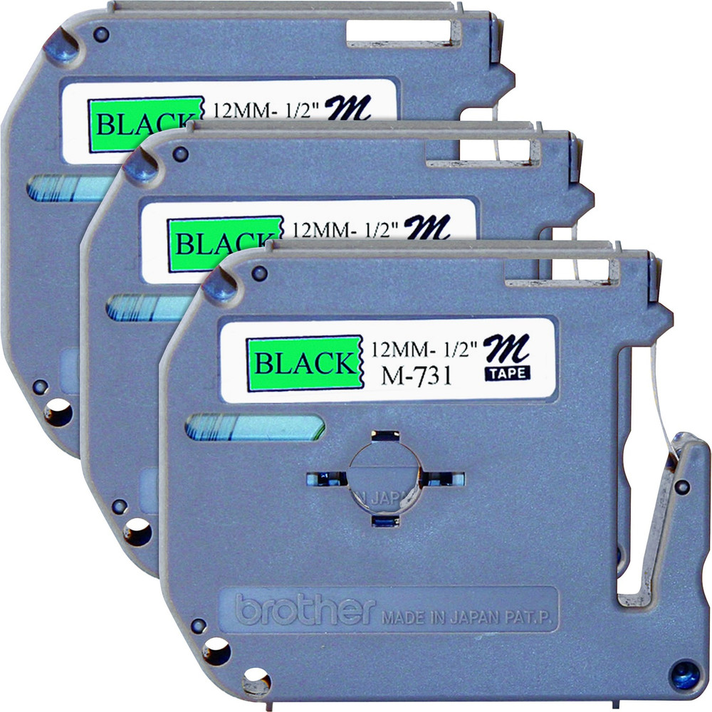 Brother Industries, Ltd Brother M731BD Brother P-touch Nonlaminated M Series Tape Cartridge